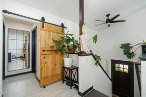 Interior - A 1,600 sf Coeur d'Alene home with 3 bedrooms, 2 baths, game room, and a backyard built around gardens, gathering, and relaxing in the hot tub. Sleeps 6 & up to 8 with extra beds. Five minutes to the Centennial Trail, ten to downtown CDA. (Coeur d'Alene)