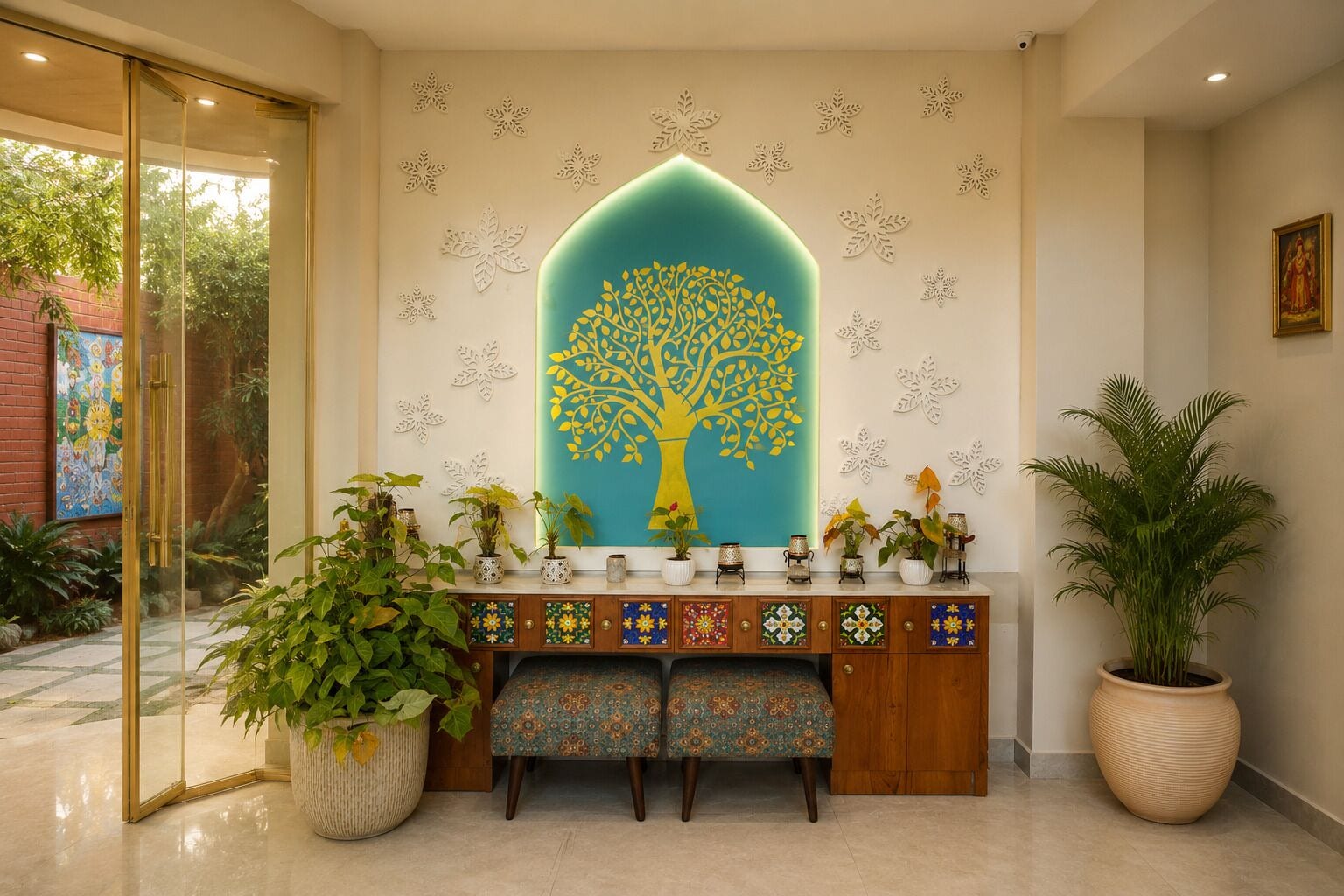 Entrada da propriedade