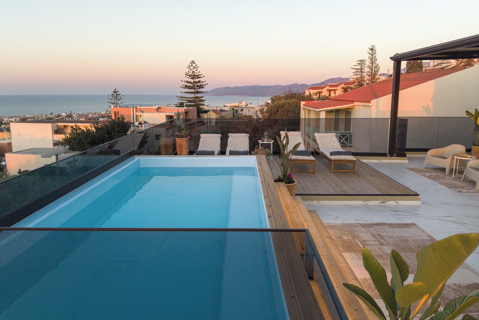 Seasonal outdoor pool