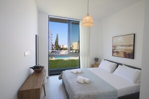 Room - Modern Designer Villa | Optional Heated Pool | Walk to the Beach (Paralimni)