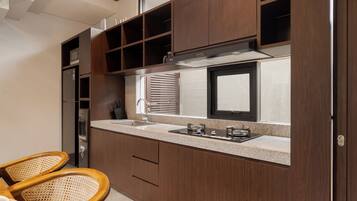 Villa, 2 Bedrooms, Private Pool, Pool View | Private kitchen