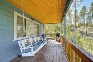 House (3 Bedrooms) | Interior - Deck, Trails & Forest Views! Ponderosa Park Cabin (Prescott)