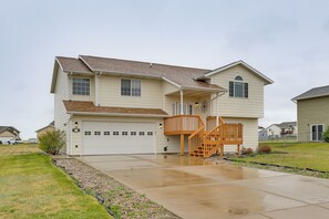 Front of property - 4 Mi to Ellsworth Afb! Suburban Home for Families (Box Elder)