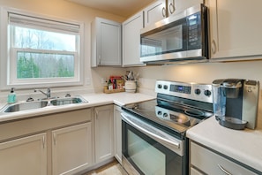 House (2 Bedrooms) | Interior - Wildlife Viewing & Trails! 155-acre UP Retreat (Rudyard)