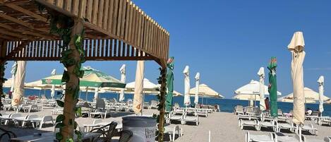 Private beach nearby