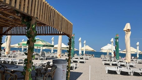 Private beach nearby