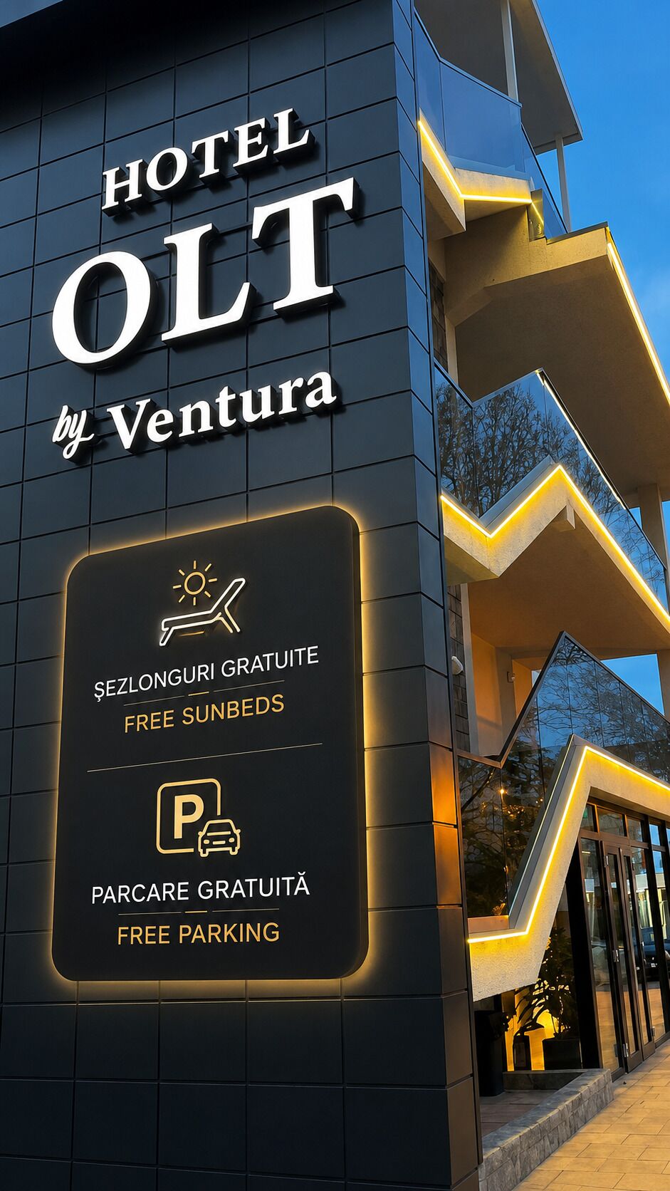 Fachada de la propiedad
