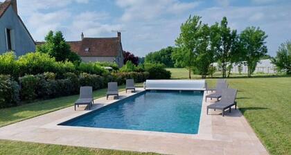 Villa Labbé 1881 - piscine - jardin - 4 chambres