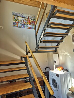 Deluxe villa, uitzicht op bergen | Interieur