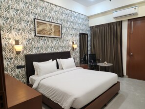 Desk, laptop workspace, free WiFi - HOTEL ANANDAM RESIDENCY NEAR  GAUR CITY  (Greater Noida)
