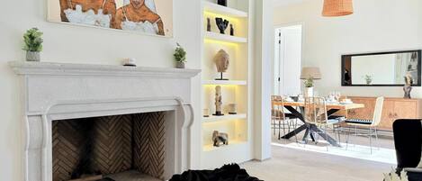 Maison, 3 chambres, piscine privée | Aire de séjour