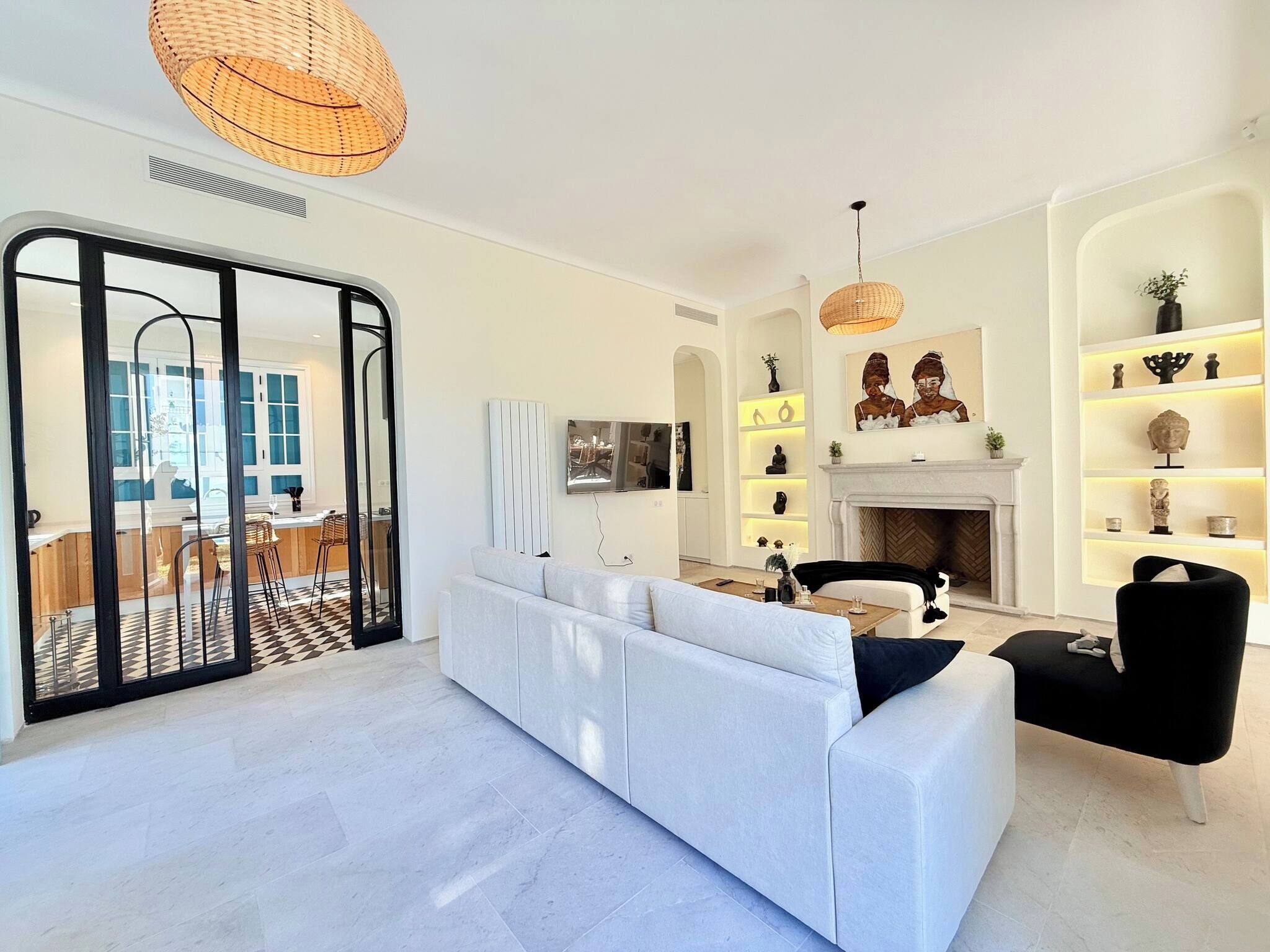 House, 3 Bedrooms, Private Pool | Living area