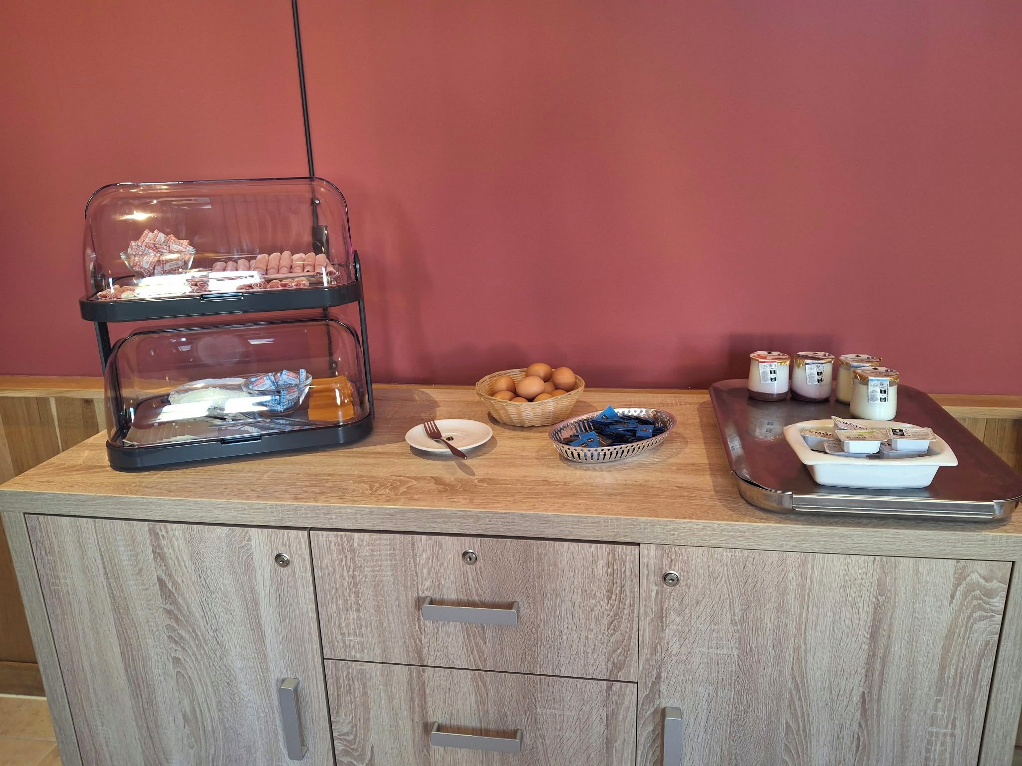 Desayuno estilo bufé