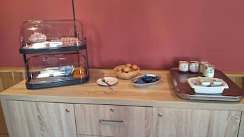 Desayuno estilo bufé