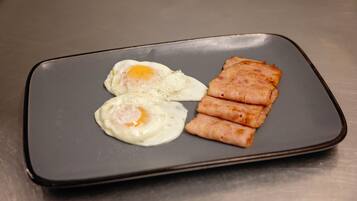 Kontinental frokost er inkludert hver dag