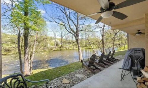 Riverfront condo on the Little River
