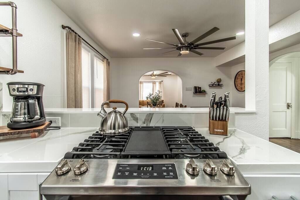 Kondominium, Beberapa Tempat Tidur, dapur, pemandangan kebun (1117 Ocean A) | Dapur pribadi