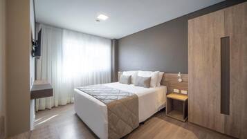 Blackout curtains, soundproofing, iron/ironing board, free WiFi