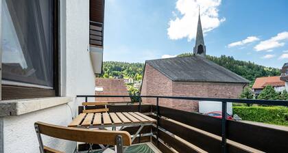 Landhaus Gisela 2.0 – Appartement moderne avec balcon, vue sur le château, emplacement central