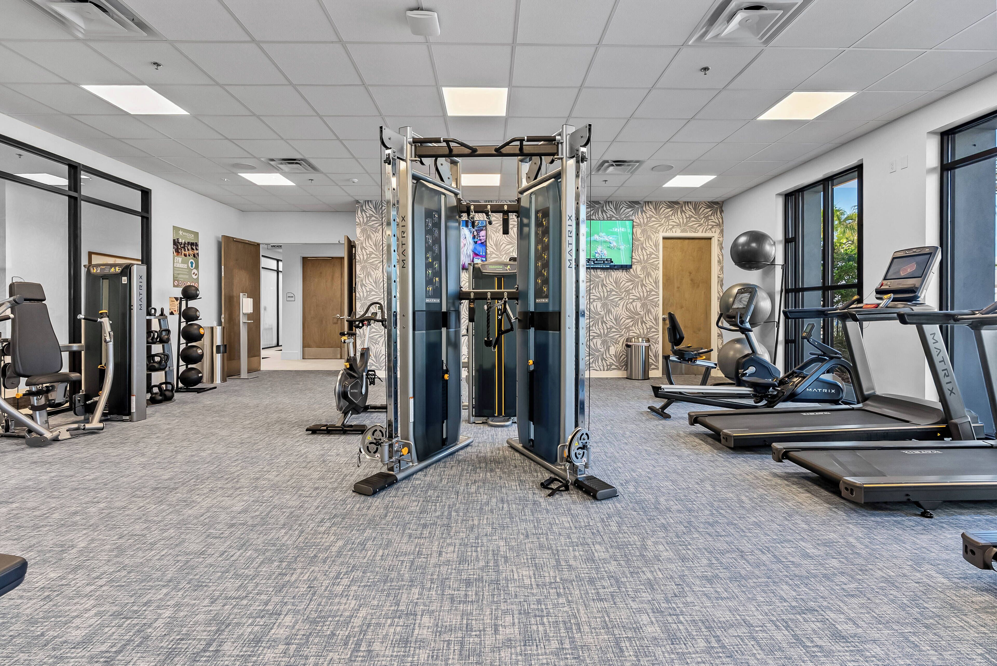 Fitnessbereich