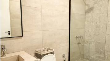 Hair dryer, soap