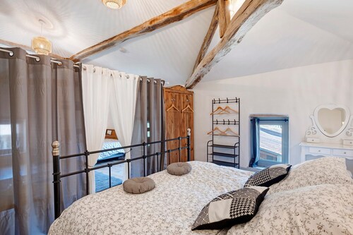 Chambre d'hôte Baladous - Salat avec terrasse partagée, Wi-Fi et climatisation