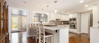 Long Lake Escape: 4BR Modern Home 15 Min to Downtown Traverse City