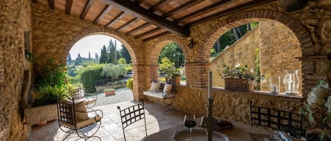 Restauration en plein air