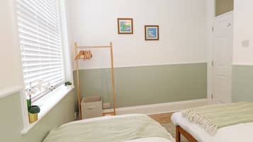 2 Schlafzimmer, kostenloses WLAN, individuell dekoriert