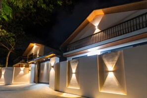 Fachada de la propiedad