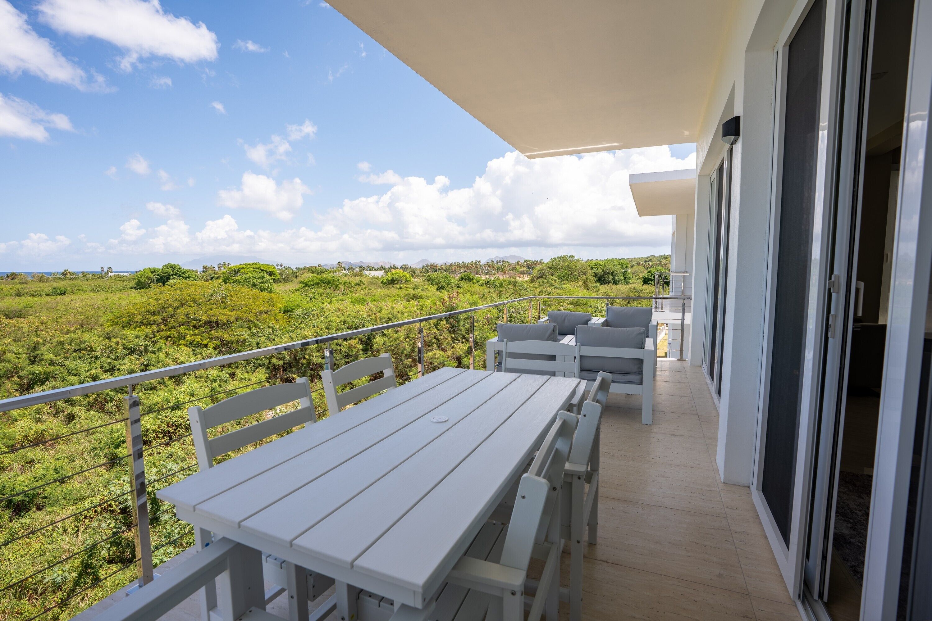 Deluxe Apartment, 3 Bedrooms, Partial Ocean View | Balcony view