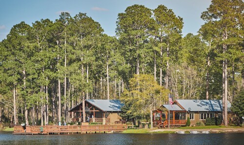 Elegant Retreat with Firepit & Pond Views
