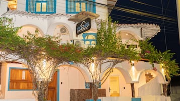 Façade de l’hébergement