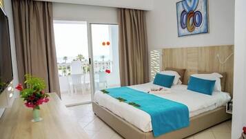 Chambre Standard double, vue sur la mer | Accès au Wi-Fi (inclus)