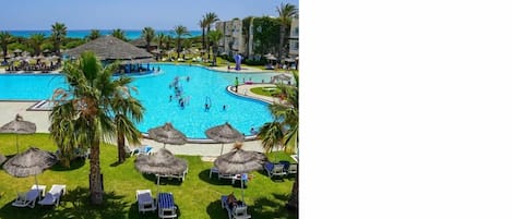Standard Double Room, Garden View | Pool | 3 outdoor pools