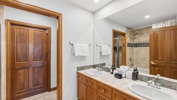 Hair dryer, towels