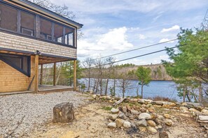 Property grounds - Greenwood Shores Waterfront Home w/ Dock + Hot Tub (Greenwood)