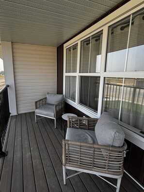 Terrace/patio - Brand New Beautiful Duplex Near the Lake! (Sylvan Lake)
