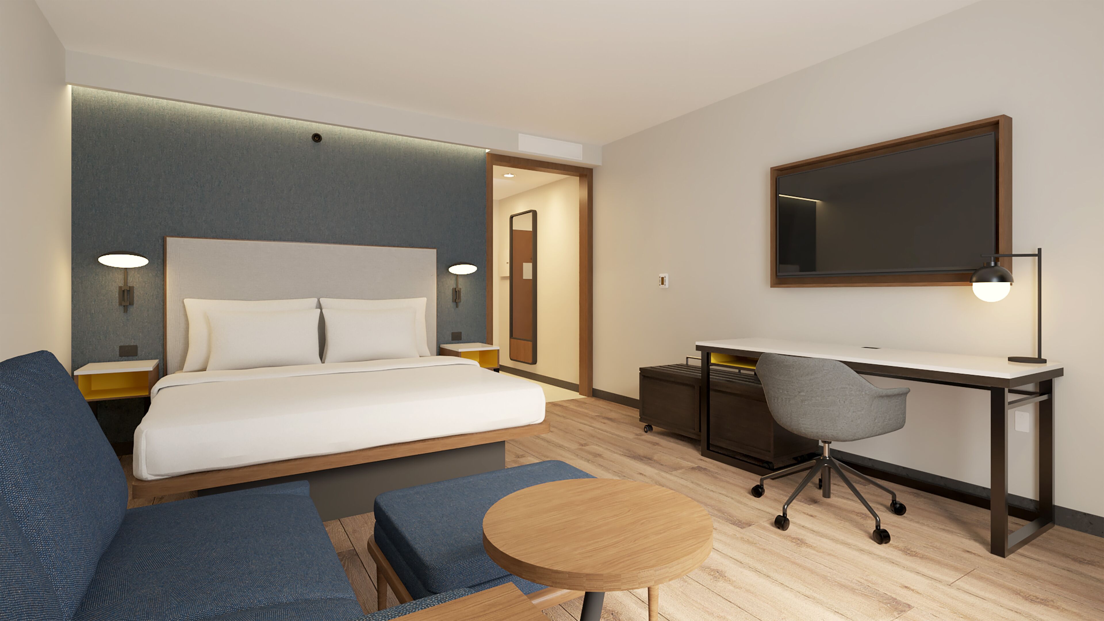 Standard Room, Non Smoking, City View | In-room safe, desk, laptop workspace, blackout curtains