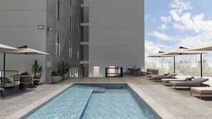 Outdoor pool - Courtyard by Marriott Torreon (Torreon)