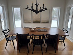 Dining - Country Escape with Pool and Hot tub near Creemore (Mansfield)