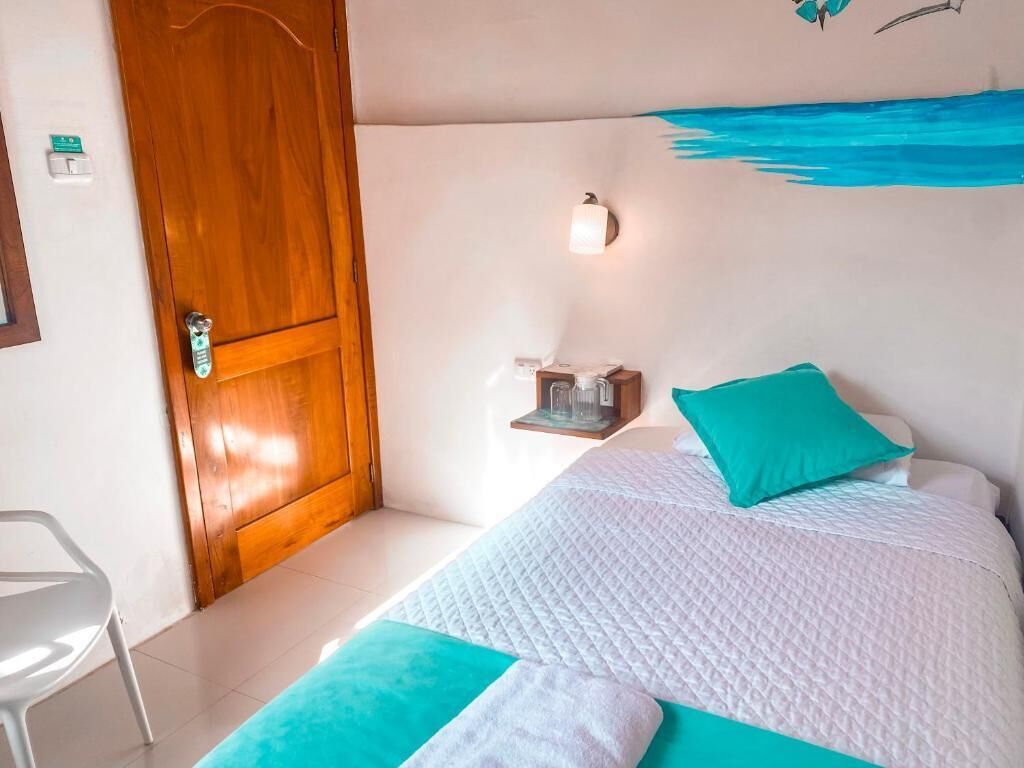 Habitación individual estándar, patio | Escritorio y wifi gratis