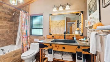 Hair dryer, towels