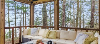 Overlook on Lake Ann | Walk to Village