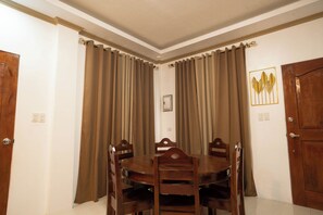 Apartment, Partial Ocean View | Dining room - Beach house  (Bacong)