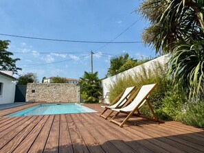 Pool - Villa with pool in central La Rochelle, 10 min to city & train station (La Rochelle)