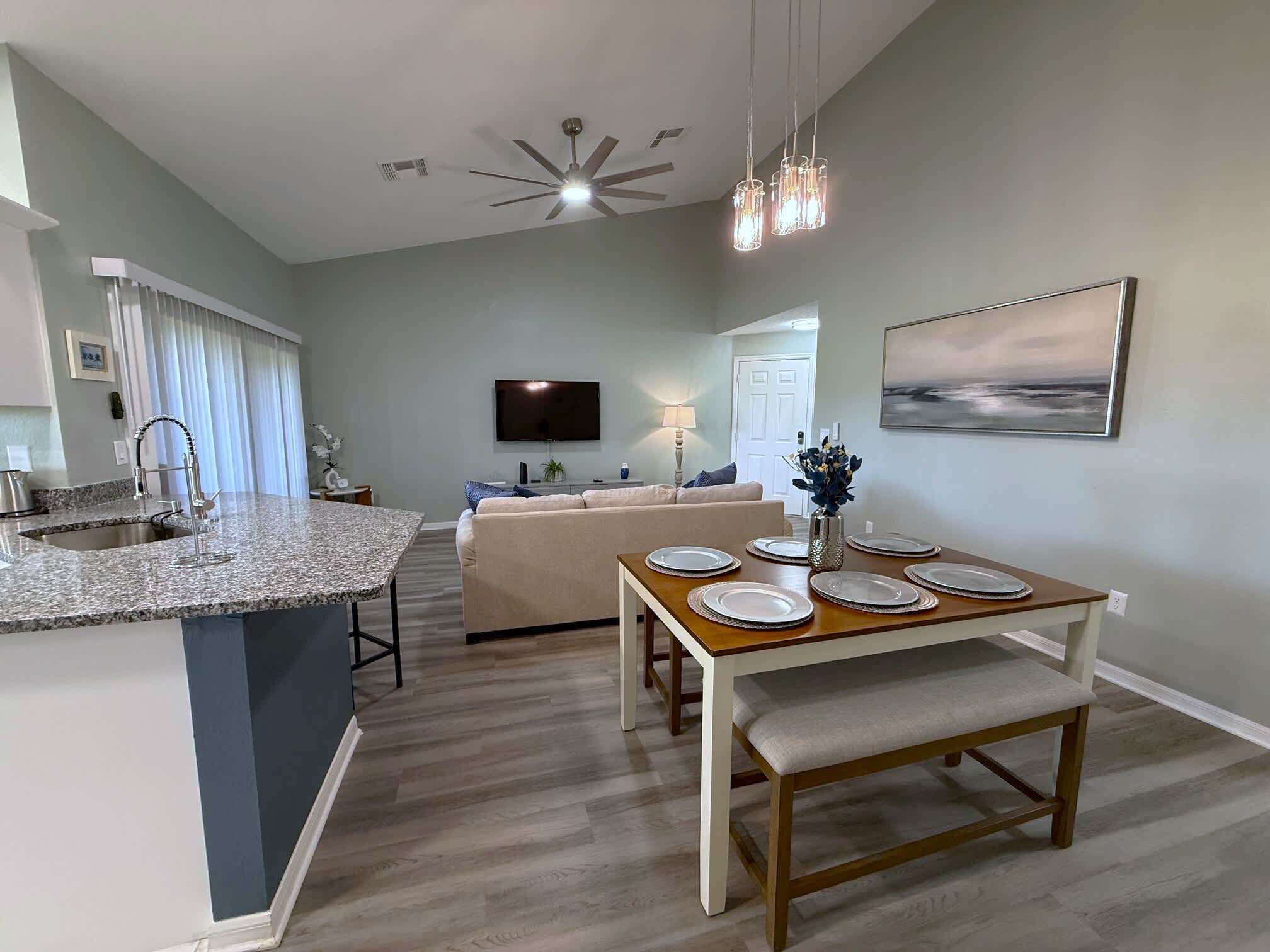 Maison mitoyenne, plusieurs lits, vue golf (2473SAB) | Salle à manger