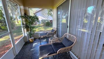 Maison mitoyenne, plusieurs lits, vue golf (2473SAB) | Terrasse/Patio