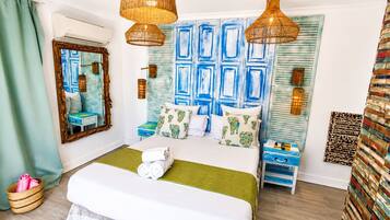 Deluxe Double Room, Patio, Pool View | Free WiFi