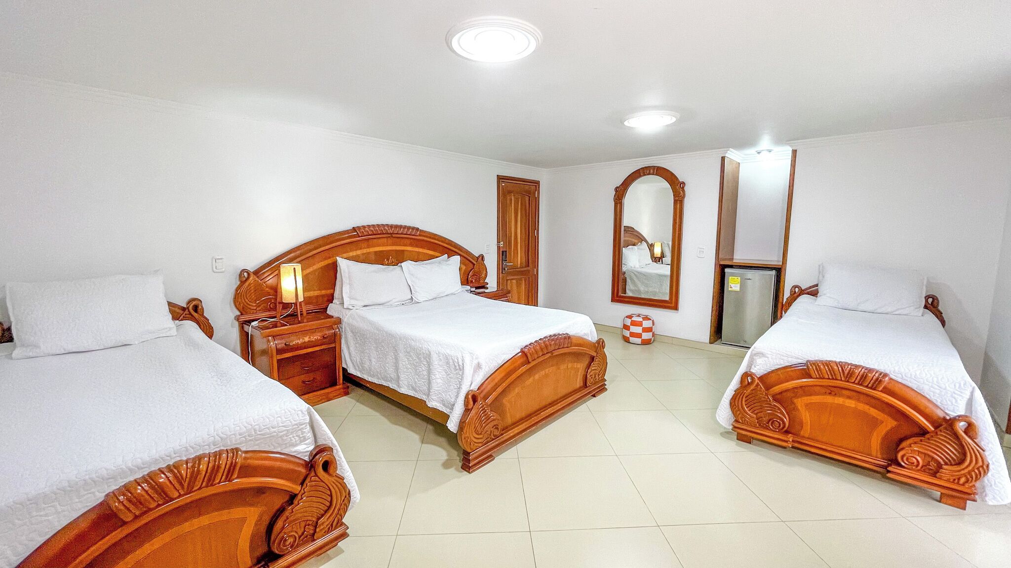 Luxury Triple Room, Balcony, Mountain View | Premium bedding, minibar, free WiFi, bed sheets